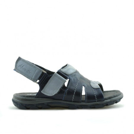 Παιδικά σανδάλια 41c indigo+γκρι