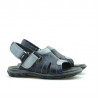 Παιδικά σανδάλια 41c indigo+γκρι