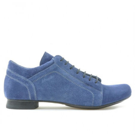 Γυναικεία casual παπούτσια 645 indigo velur