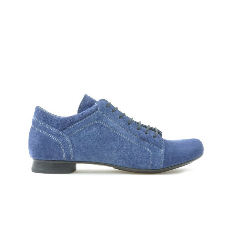 Γυναικεία casual παπούτσια 645 indigo velur