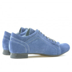 Γυναικεία casual παπούτσια 645 indigo velur