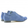 Γυναικεία casual παπούτσια 645 indigo velur
