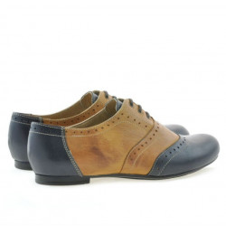 Γυναικεία παπούτσια casual 186 indigo+maro