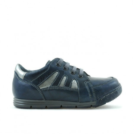 Παπούτσια παιδιά μικρά 04c indigo+γκρι