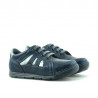 Παπούτσια παιδιά μικρά 04c indigo+γκρι
