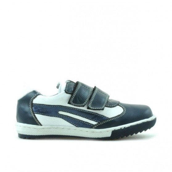 Παπούτσια παιδιά μικρά 16c indigo+λευκό Παπούτσια παιδιά μικρά 16c indigo+λευκό
