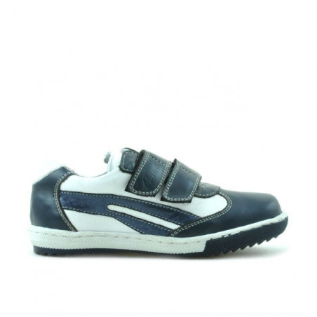 Παπούτσια παιδιά μικρά 16c indigo+λευκό