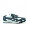 Παπούτσια παιδιά μικρά 16c indigo+λευκό