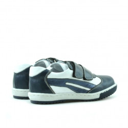 Παπούτσια παιδιά μικρά 16c indigo+λευκό