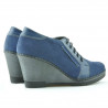 Γυναικεία casual παπούτσια 625 indigo velur combinat