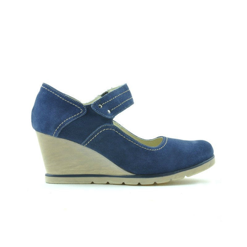 Γυναικεία casual παπούτσια 199 βελούδο indigo