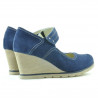 Γυναικεία casual παπούτσια 199 βελούδο indigo