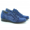 Γυναικεία casual παπούτσια 608 indigo velur
