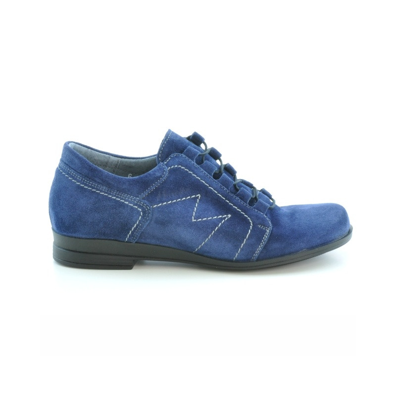 Γυναικεία casual παπούτσια 608 indigo velur