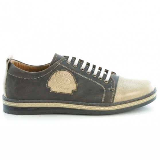 Παπούτσια casual / sport ανδρικά 766 tuxon cafe+tuxon nisip Παπούτσια casual / sport ανδρικά 766 tuxon cafe+tuxon nisip