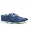 Ανδρικά casual / κομψά παπούτσια 746 indigo velur