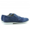 Ανδρικά casual / κομψά παπούτσια 746 indigo velur