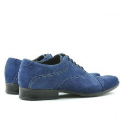 Ανδρικά παπούτσια casual / κομψά 738 indigo velur