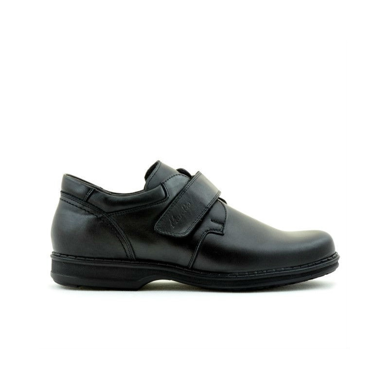 Παπούτσια casual / κομψά ανδρικά 854sc μαύρο velcro