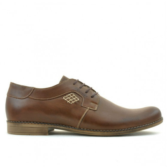 Ανδρικά casual / κομψά παπούτσια 730 καφέ Ανδρικά casual / κομψά παπούτσια 730 καφέ