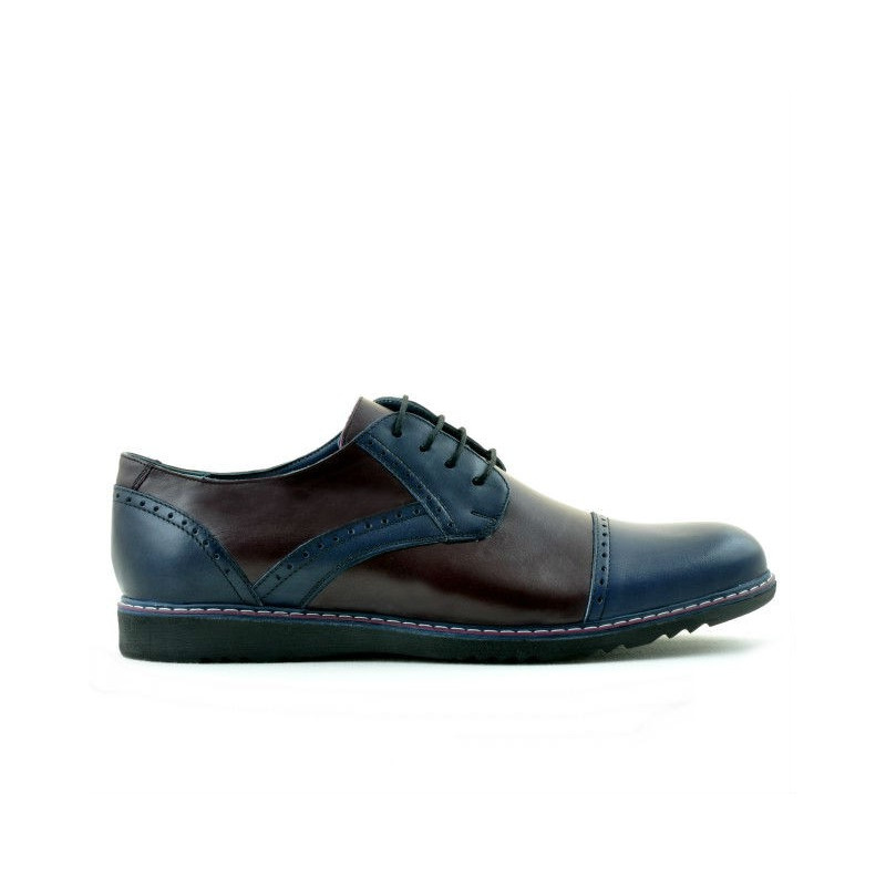 Παπούτσια casual άνδρες 811 indigo+bordo