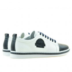 Ανδρικά casual / αθλητικά παπούτσια 766 indigo+λευκό