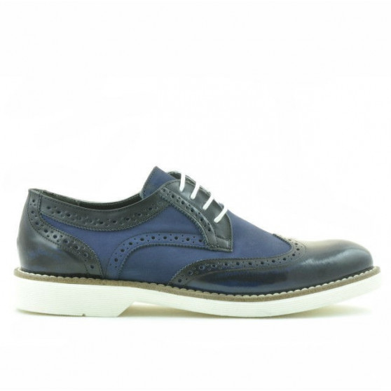 Ανδρικά παπούτσια casual 826 indigo florantic combinat Ανδρικά παπούτσια casual 826 indigo florantic combinat