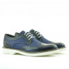 Ανδρικά παπούτσια casual 826 indigo florantic combinat
