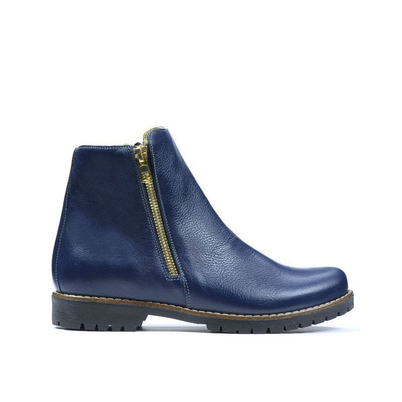 Γυναικεία μποτάκια 3304 μπλε indigo