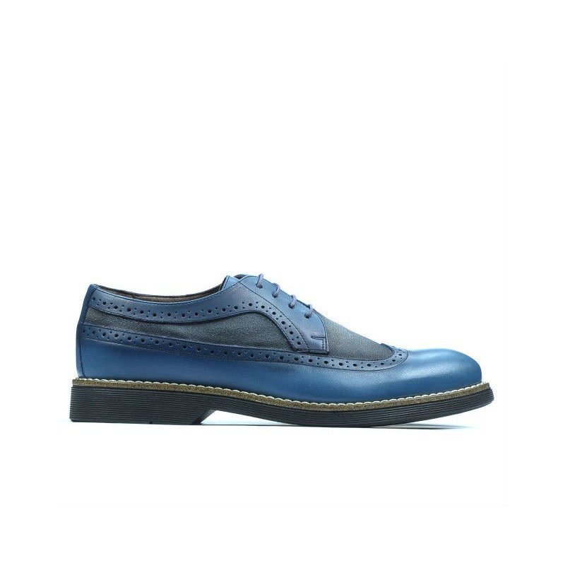 Ανδρικά casual παπούτσια 829 a indigo συνδυασμένα