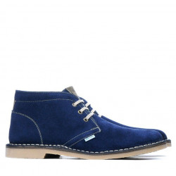 Ανδρικά μποτάκια 7300 indigo velur