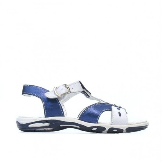 Πέδιλα παιδικά μικρά 10c indigo+λευκό Πέδιλα παιδικά μικρά 10c indigo+λευκό