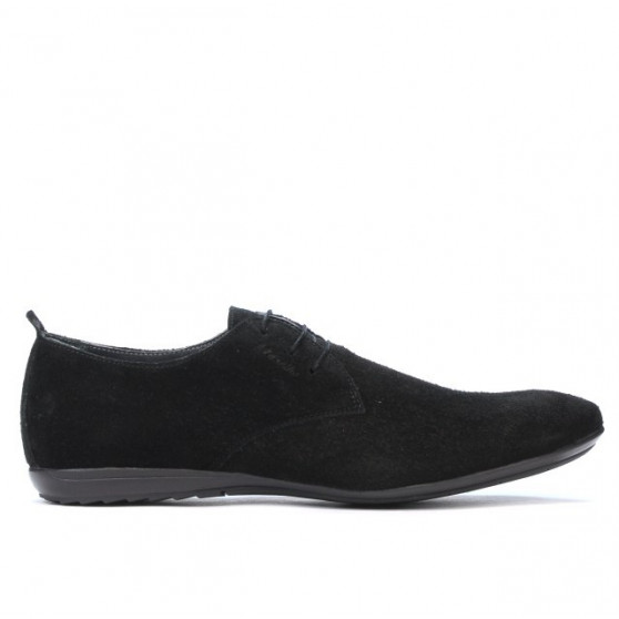 Ανδρικά casual παπούτσια 794 μαύρο βελούδο Ανδρικά casual παπούτσια 794 μαύρο βελούδο