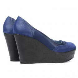 Γυναικεία casual παπούτσια 630 indigo satinat
