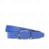 Ζώνη γυναικεία 02m δίχρωμη cs croco indigo+μπλε