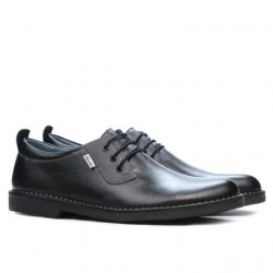 Ανδρικά παπούτσια casual (μεγάλες διαστάσεις) 7201-1m μαύρο