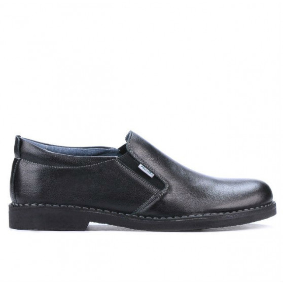 Ανδρικά casual παπούτσια (μεγάλα μεγέθη) 7200-1m μαύρο Ανδρικά casual παπούτσια (μεγάλα μεγέθη) 7200-1m μαύρο