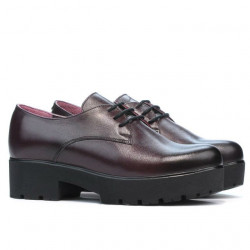 Γυναικεία casual παπούτσια 660 bordo