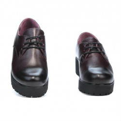 Γυναικεία casual παπούτσια 660 bordo