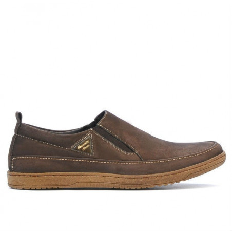 Ανδρικά παπούτσια casual 745 bufo καφέ