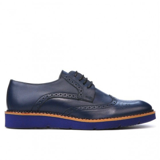 Ανδρικά casual παπούτσια 831-1 ιντιγκό Ανδρικά casual παπούτσια 831-1 ιντιγκό