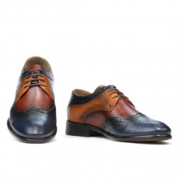 Ανδρικά casual / κομψά παπούτσια 874 indigo+maro
