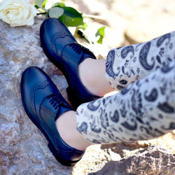 Γυναικεία παπούτσια casual 683 a indigo