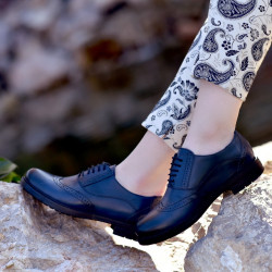Γυναικεία παπούτσια casual 683 a indigo