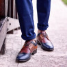 Ανδρικά casual / κομψά παπούτσια 874 indigo+maro