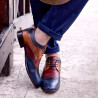 Ανδρικά casual / κομψά παπούτσια 874 indigo+maro