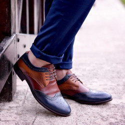Ανδρικά casual / κομψά παπούτσια 874 indigo+maro lifestyle