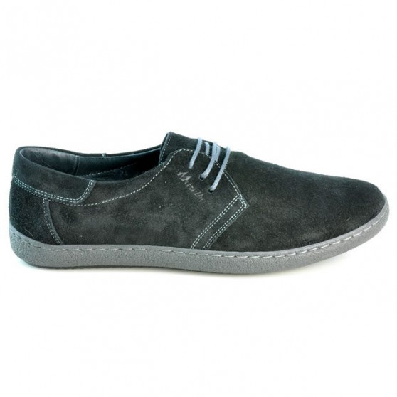 Ανδρικά casual παπούτσια 774 μαύρο βελούδο Ανδρικά casual παπούτσια 774 μαύρο βελούδο