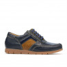 Παιδικά παπούτσια 164 indigo+καφέ