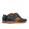 Παιδικά παπούτσια 164 indigo+καφέ